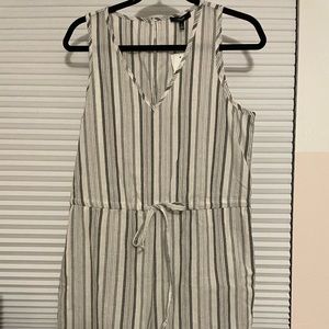 Drew striped jumpsuit